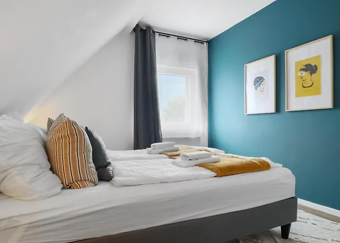 Moderne - Naehe Messe / Flughafen Apartment Lohmar